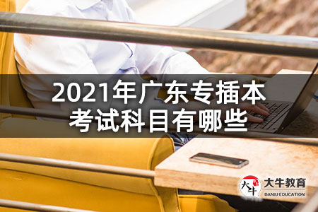 2021年广东专插本考试科目有哪些